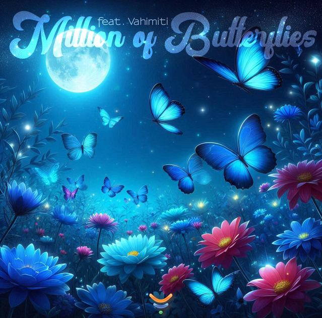 Million of Butterflies - album cover by Synchromusic