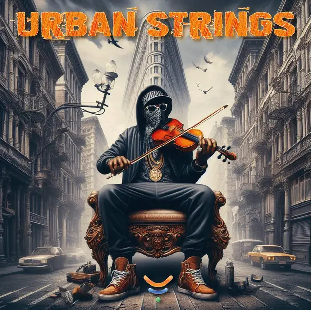 Urban Strings - album cover by Synchromusic