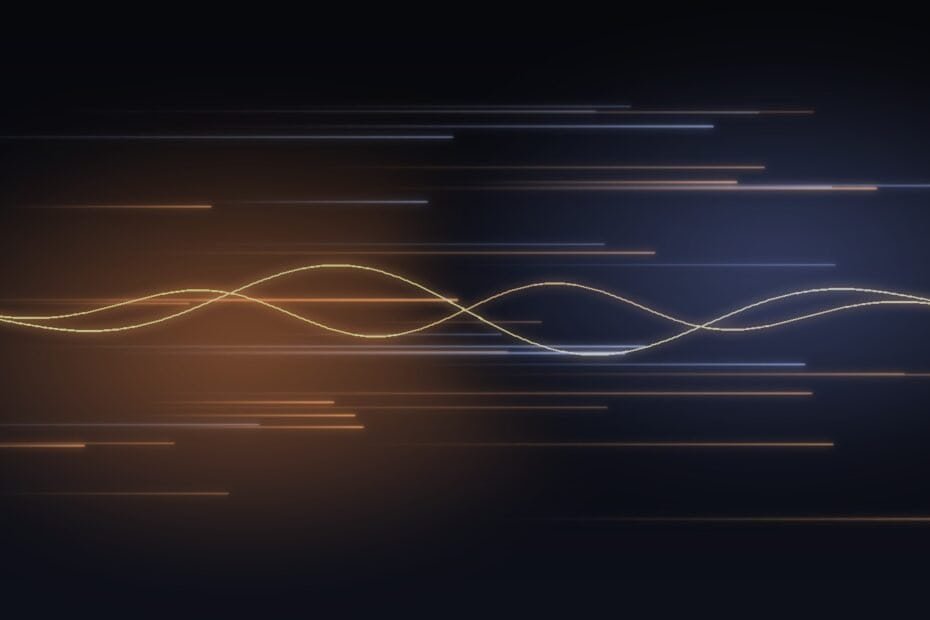 Sonic branding for the automotive industry, sound wave and motion light illustration by Synchromusic